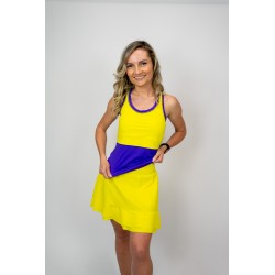 Compleu Eliza Fustita Dance / Tenis Galben Cald
