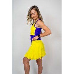 Compleu Eliza Fustita Dance / Tenis Galben Cald