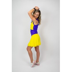 Compleu Eliza Fustita Dance / Tenis Galben Cald