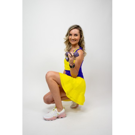 Compleu Eliza Fustita Dance / Tenis Galben Cald