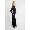 Pantalon Extralarg Negru - col. Fashion Paiete