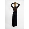 Pantalon Extralarg Negru - col. Fashion Paiete