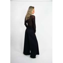 Pantalon Extralarg Negru - col. Fashion Paiete