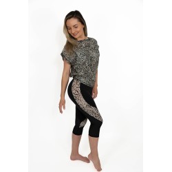 COMPLEU  Feline Instinct - colant + tricou Dance spate gol