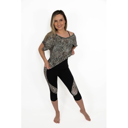 COMPLEU  Feline Instinct - colant + tricou Dance