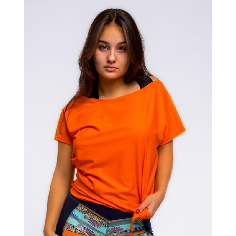 Tricou Dance  portocaliu ( menta  / Sunshine