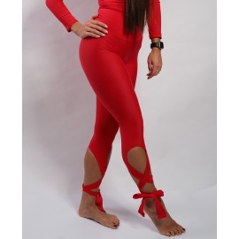 Compleu - 8 Martie -Yoga & Pilates Secret Premium leggings rosu - Lady in Red - Christmas 2022