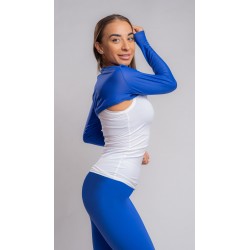 Bolero Yoga & Pilates Albastru Regal plasa - Vara 2022